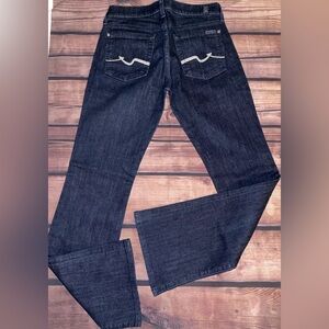 NWOT Seven for All Mankind Rhinestone Bootcut Jeans Women Sz 27